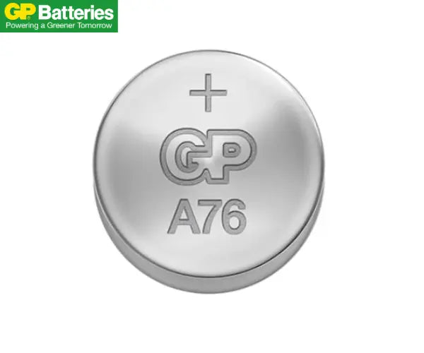 GP A76 1.5V Alkaline Button Cell Battery