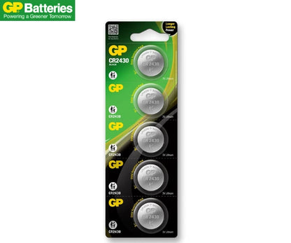 GP CR2430 3V Lithium Coin Cell Battery